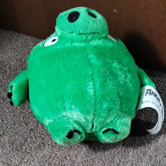 Angry Birds Earl Pig Green Plush 8" Soft Toy Stuffed Animal - Picture 8 of 10
